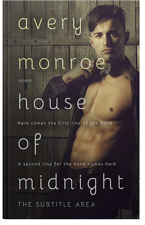 Front view of Premade Erotica Book Cover - Thunder