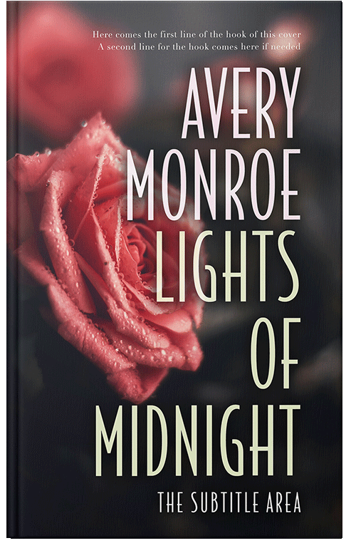 Front view of Premade Mystery & Thriller & Suspense Book Cover - Petite Orchid