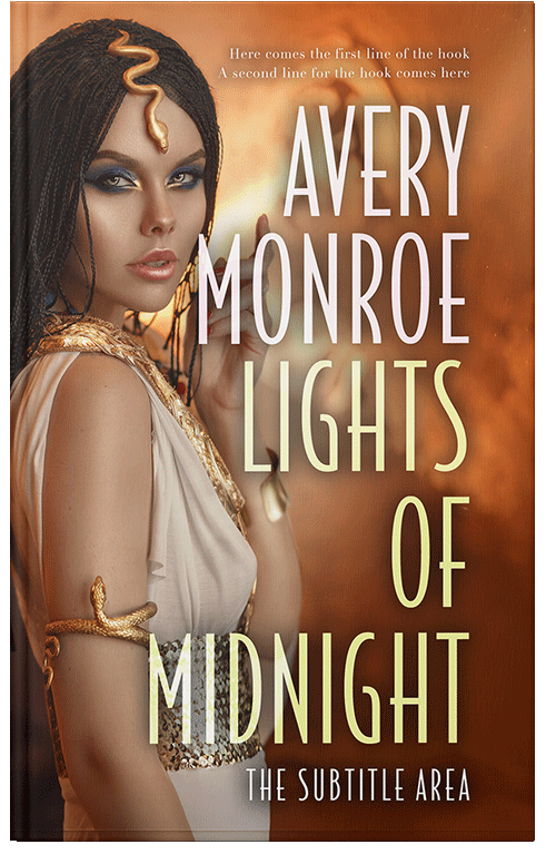 Front view of Premade Fantasy Book Cover - Cape Palliser