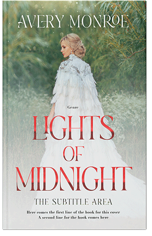 Premade Book Cover Quill Gray