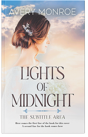 Premade Book Cover Dawn Pink