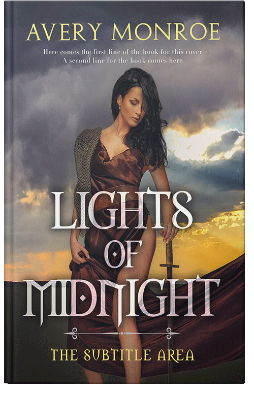 Front view of Premade Fantasy Book Cover - Tundora
