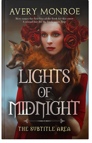 Premade Book Cover Coffee Bean