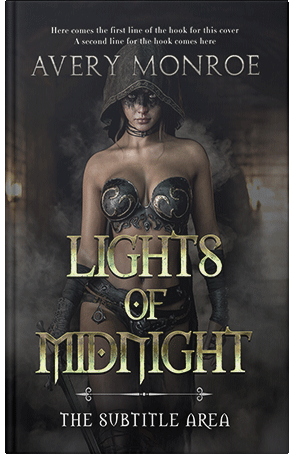 Premade Book Cover Thunder