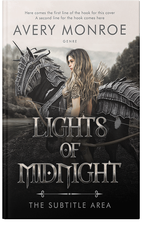Front view of Premade Fantasy Book Cover - Westar