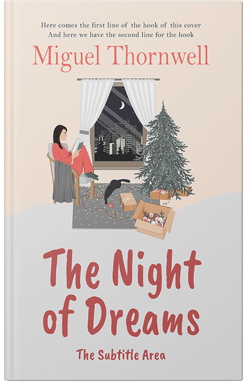 Front view of Premade Chick Lit Book Cover - Pearl Bush