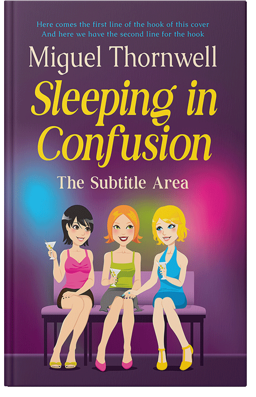 Front view of Premade Chick Lit Book Cover - Bossanova #17662 | BookCoverZone