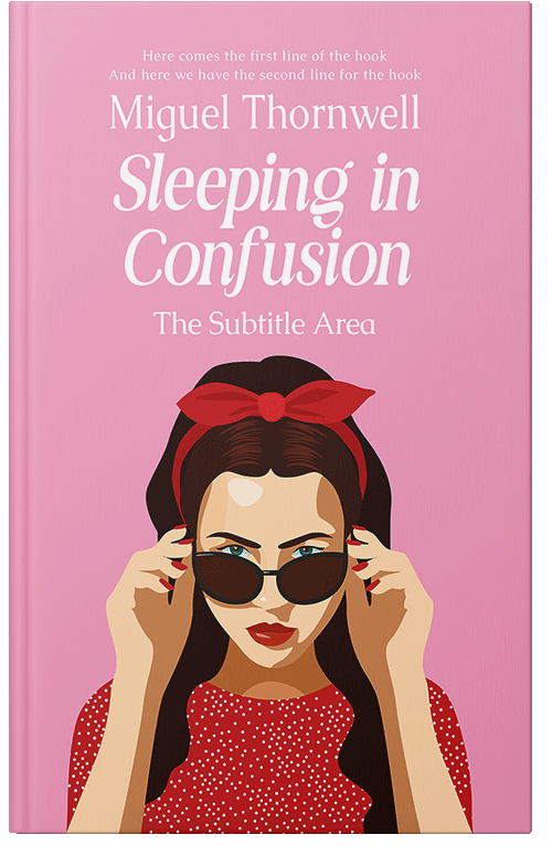 Front view of Premade Chick Lit Book Cover - Illusion