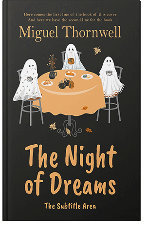 Premade Book Cover Tacao