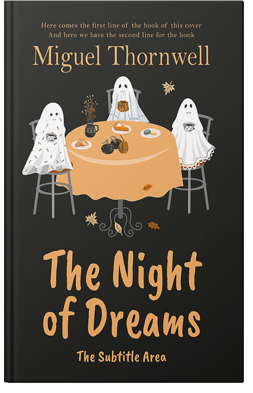 Front view of Premade Children's Book Cover - Tacao