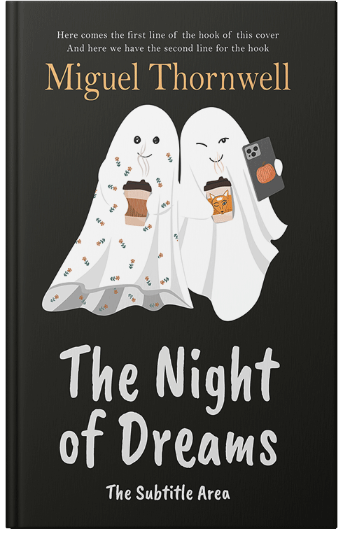 Front view of Premade Children's Book Cover - Rangoon Green