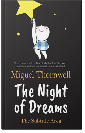 Premade Book Cover Thunder