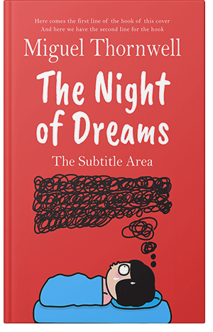 Premade Book Cover Cinnabar