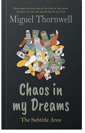 Premade Book Cover Outer Space