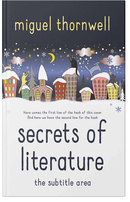 Front view of Premade Chick Lit Book Cover - Sapling