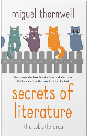 Premade Book Cover Oslo Gray