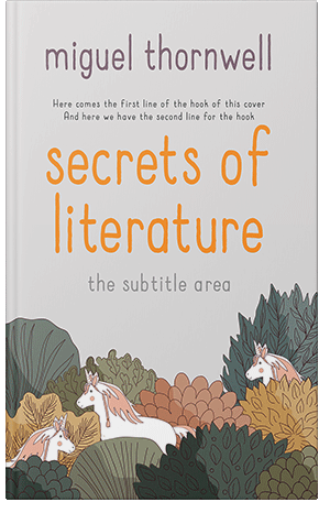 Premade Book Cover Swiss Coffee