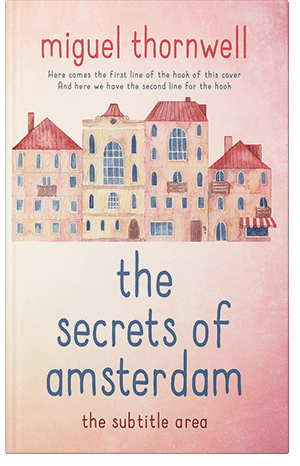 Premade Book Cover Albescent White