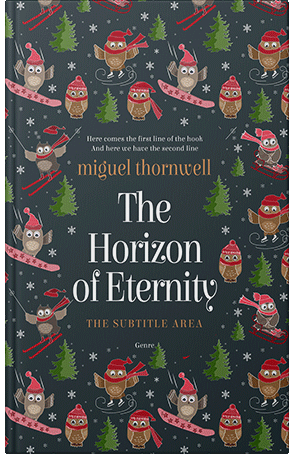 Premade Book Cover Outer Space