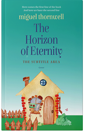 Premade Book Cover Jungle Green