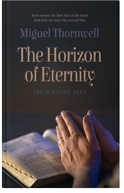 Front view of Premade Religion & Spirituality Book Cover - Baltic Sea