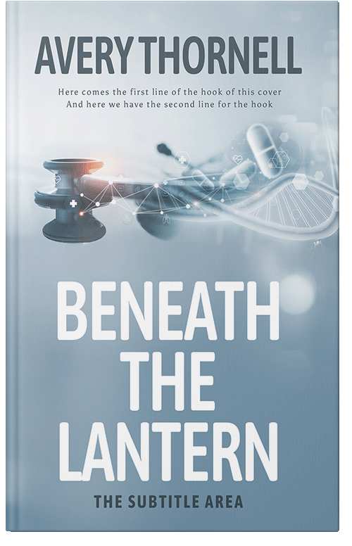 Front view of Custom & Premade  Book Cover - Casper #17730 | BookCoverZone*