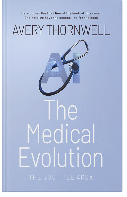 Front view of Custom & Premade Science & Nature Book Cover - Spindle #17741 | BookCoverZone*