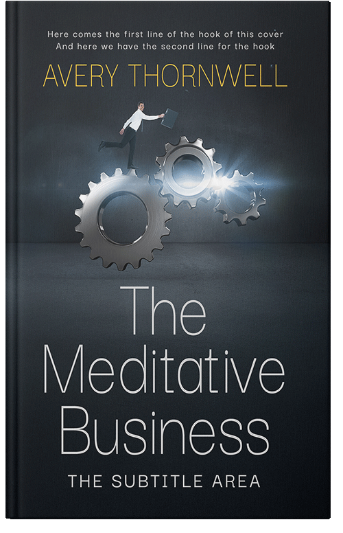 Front view of Custom & Premade Self-Improvement & Self-Help Book Cover - Ebony Clay #17753 | BookCoverZone*