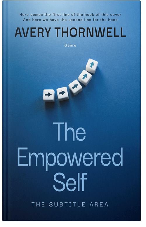 Front view of Premade Self-Improvement & Self-Help Book Cover - Venice Blue #17772 | BookCoverZone*