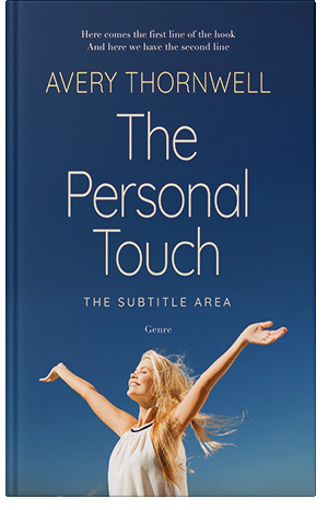 Premade Book Cover Chathams Blue