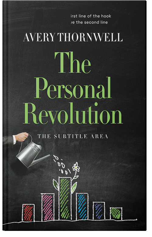 Front view of Custom & Premade Self-Improvement & Self-Help Book Cover - Heavy Metal #17783 | BookCoverZone*