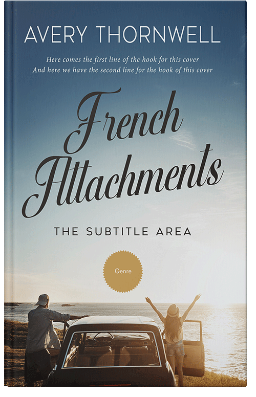 Front view of Premade Romance Book Cover - Celeste #17795 | BookCoverZone*