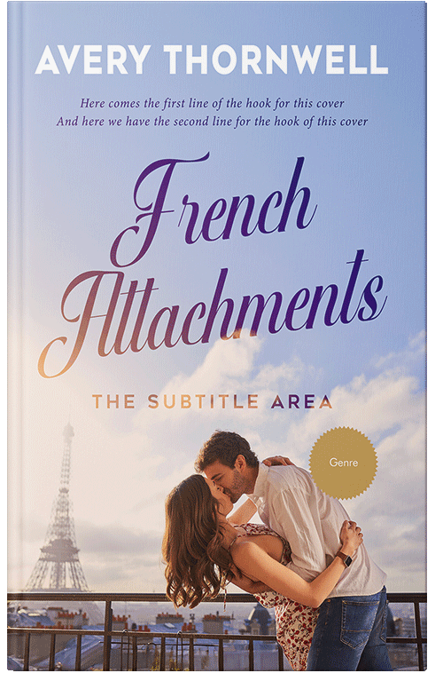 Front view of Premade Romance Book Cover - Ghost #17796 | BookCoverZone*