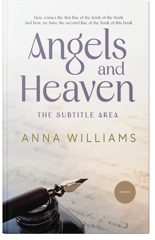 Front view of Premade Religion & Spirituality Book Cover - Spring Wood #17807 | BookCoverZone*