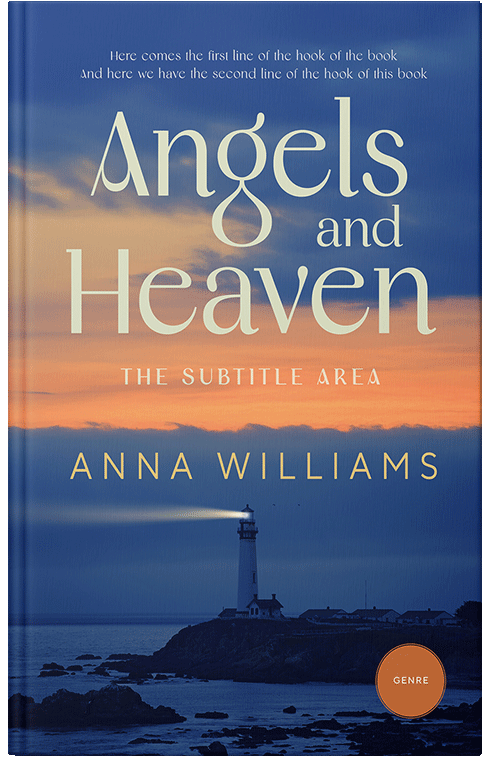 Front view of Premade Literary Fiction Book Cover - Chambray #17808 | BookCoverZone*