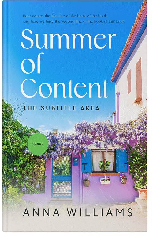 Front view of Premade Travel Book Cover - Lola #17818 | BookCoverZone*