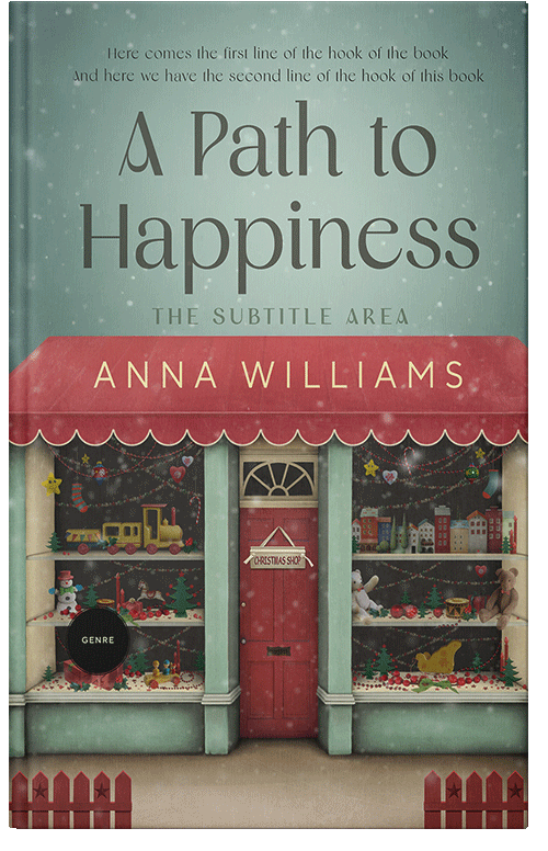 Front view of Custom & Premade Children's Book Cover - Lemon Grass #17820 | BookCoverZone*