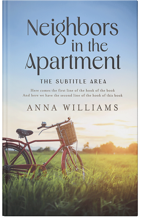 Front view of Premade Literary Fiction Book Cover - Botticelli #17824 | BookCoverZone*