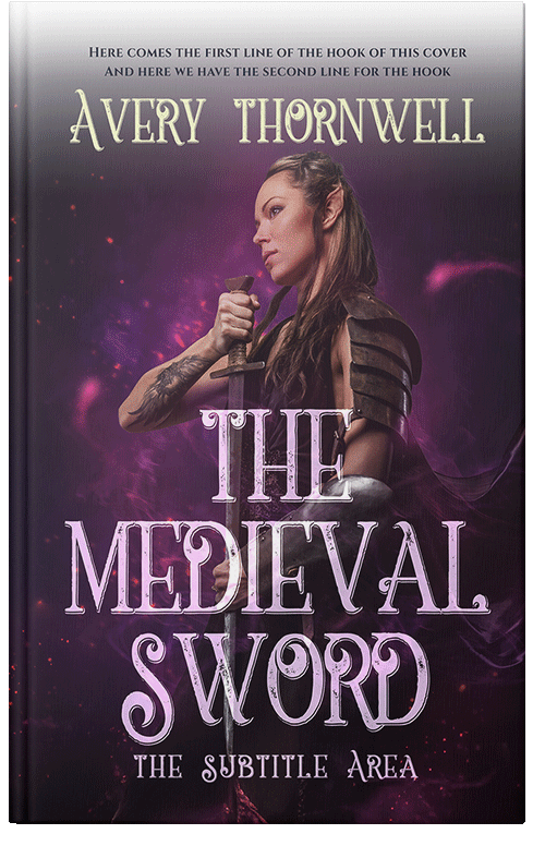 Front view of Premade Fantasy Book Cover - Livid Brown #17829 | BookCoverZone*