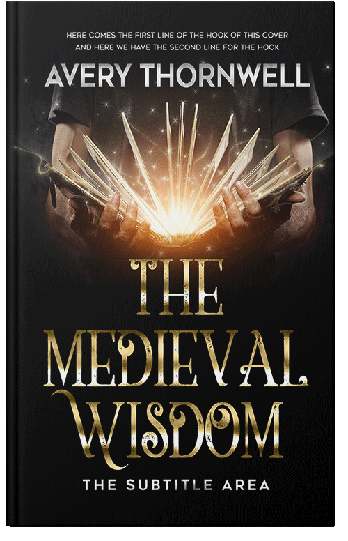 Front view of Premade Fantasy Book Cover - Night Rider #17833 | BookCoverZone*