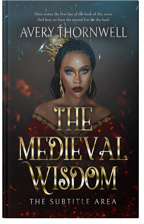 Front view of Premade Fantasy Book Cover - Thunder #17834 | BookCoverZone*