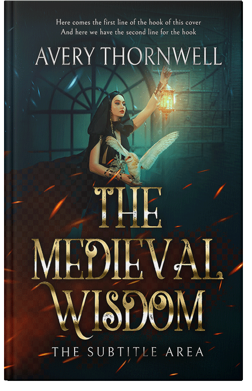 Front view of Premade Fantasy Book Cover - Woodsmoke #17835 | BookCoverZone*