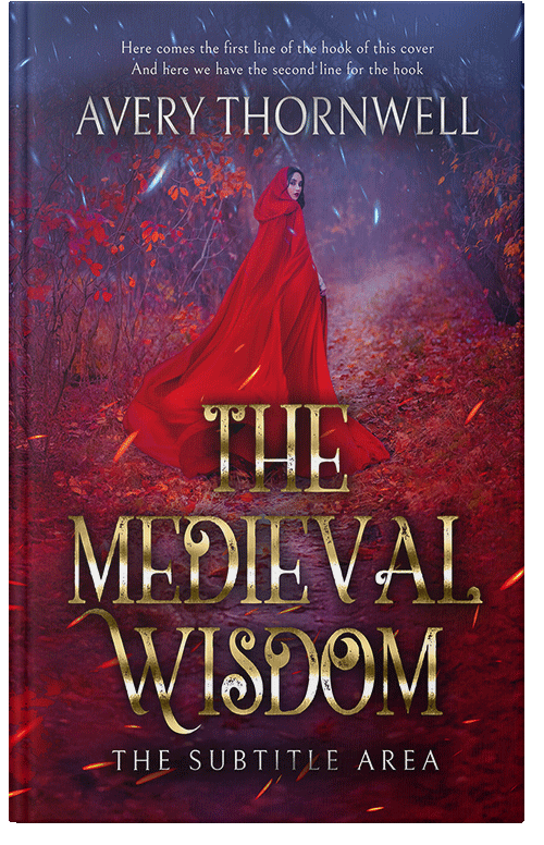 Front view of Premade Fantasy Book Cover - Wine Berry #17837 | BookCoverZone*