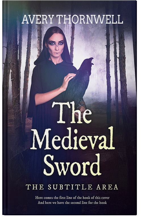 Front view of Premade Fantasy Book Cover - Lola #17838 | BookCoverZone*