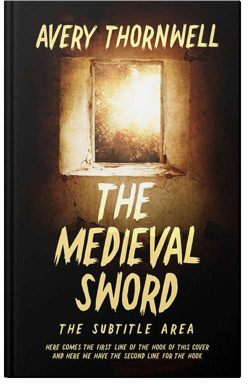 Front view of Premade Horror Book Cover - Crowshead #17842 | BookCoverZone*