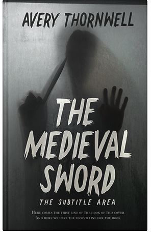 Premade Book Cover Gray Nickel