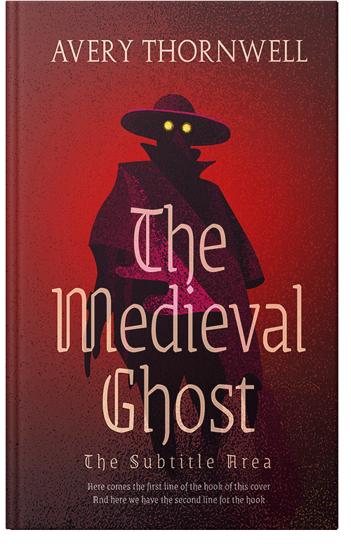 Front view of Premade Horror Book Cover - Moccaccino #17851 | BookCoverZone*