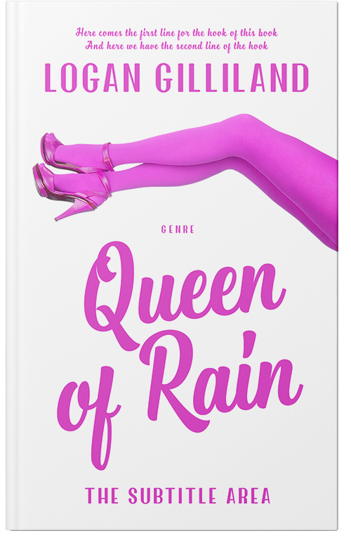 Front view of Premade Erotica Book Cover - Orchid #17859 | BookCoverZone*
