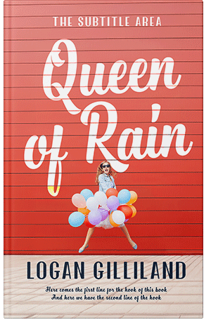 Premade Book Cover Flame Pea