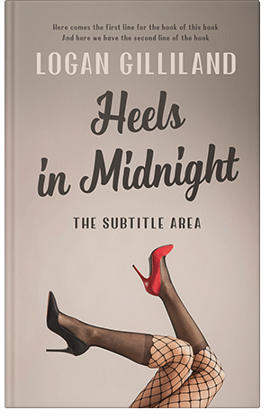 Premade Book Cover Soft Amber